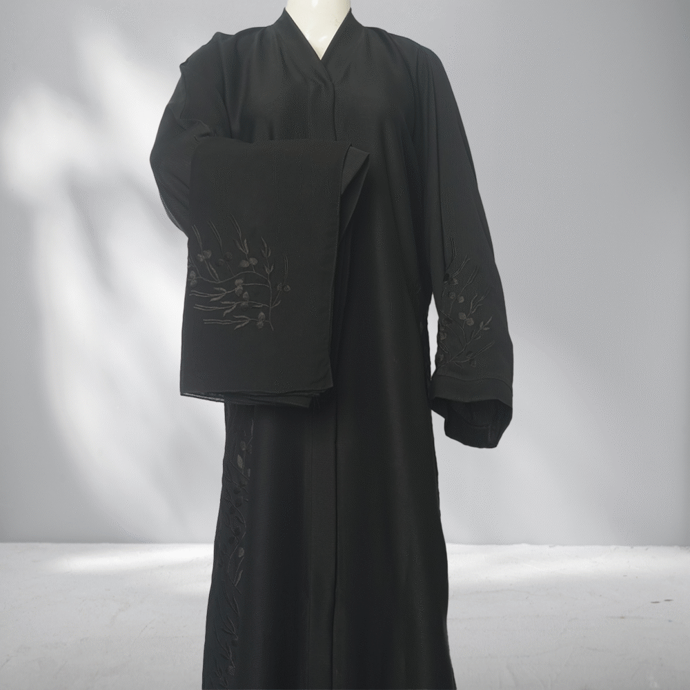 Black in Black Embroidry