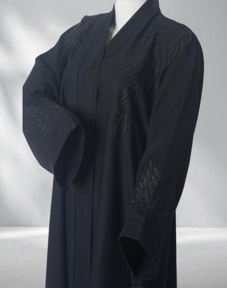 Black Embroidry in Black Stone