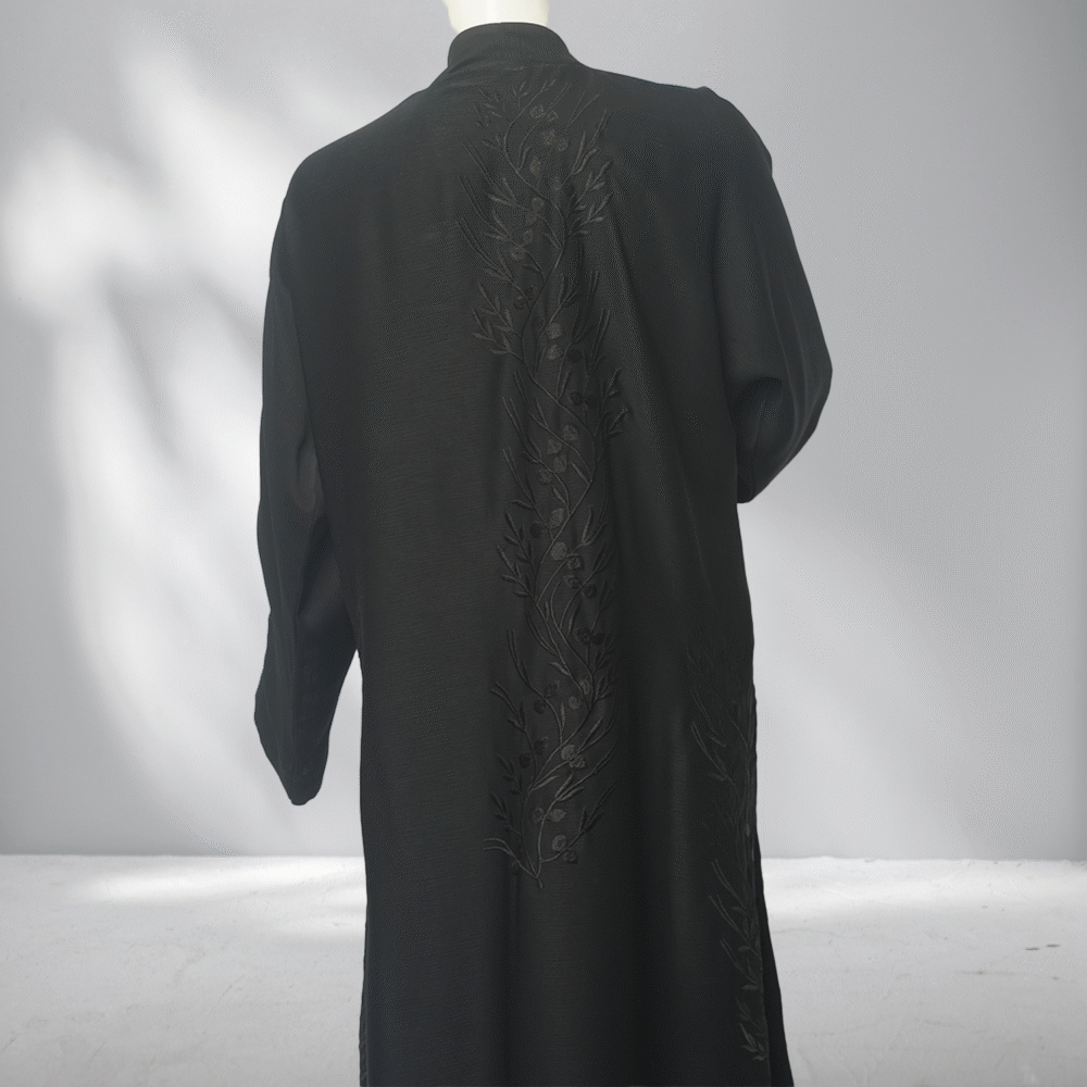 Black in Black Embroidry - Image 2